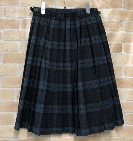 O NEIL of DUBLIN オニールオブダブリン キルトラップスカート 5056WP ブラック×ネイビー 40 111439120