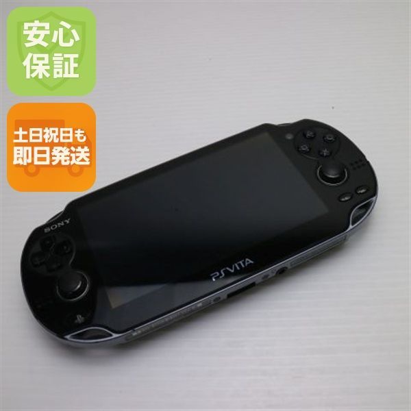 PCH-1100 PS VITA ブラック game SONY PlayStation 3G Wi-Fi 本体 土日祝発送OK 07000