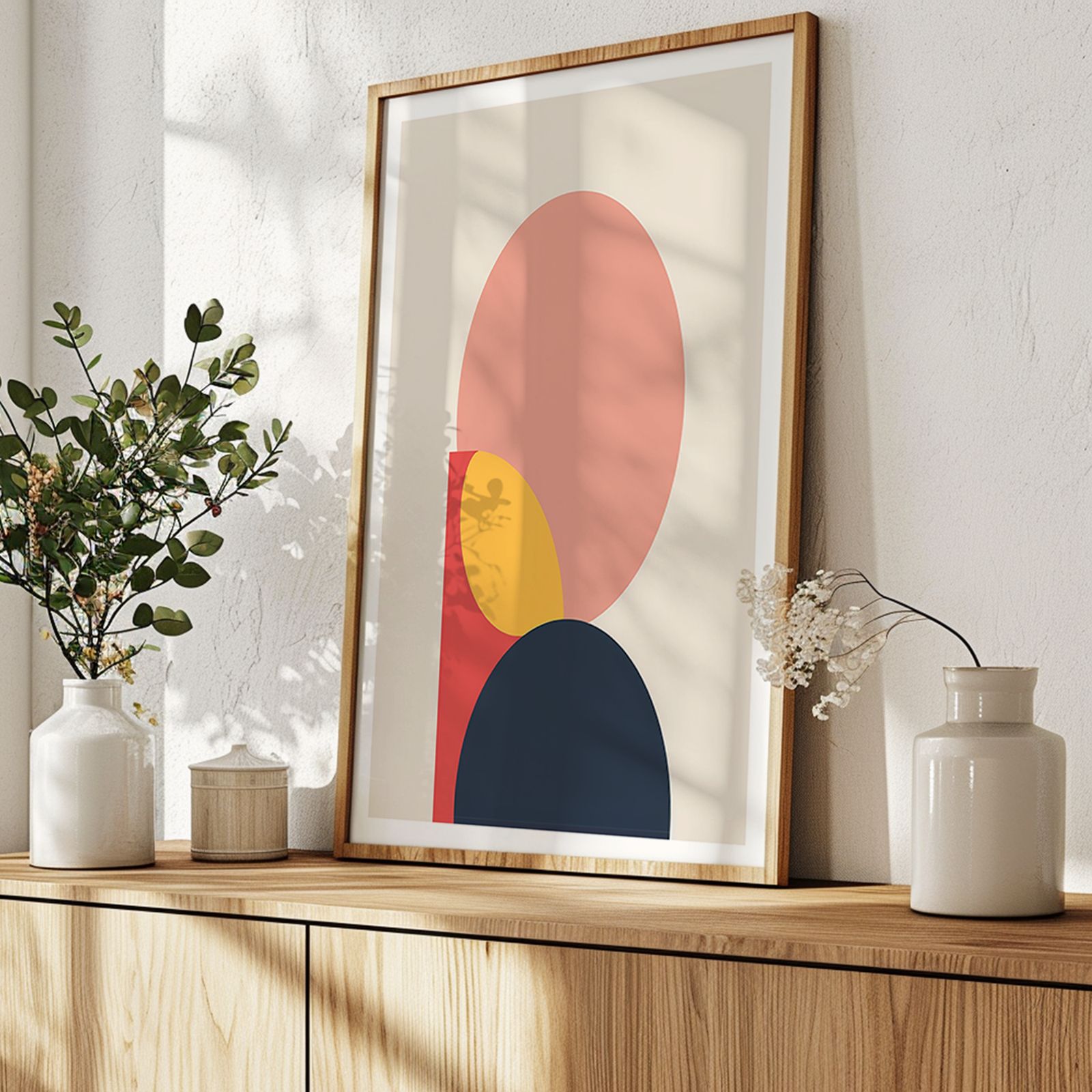 北欧インテリアポスター アートポスター ミニマリストデザイン 50x70cm バウハウスポスター北欧スタイルアートミニマリスト ポスター 壁飾り