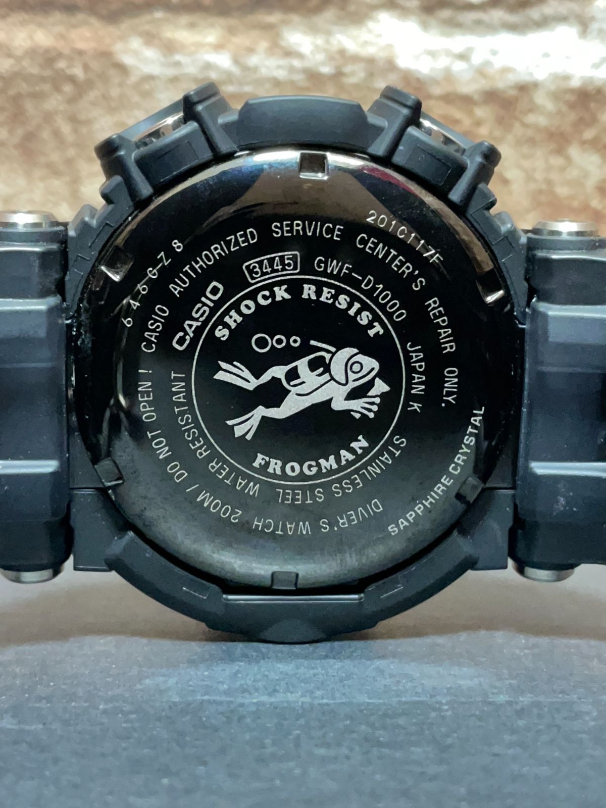 CASIO G-SHOCK GWF-D1000-1ER フロッグマン 海外仕様 5568 極美品