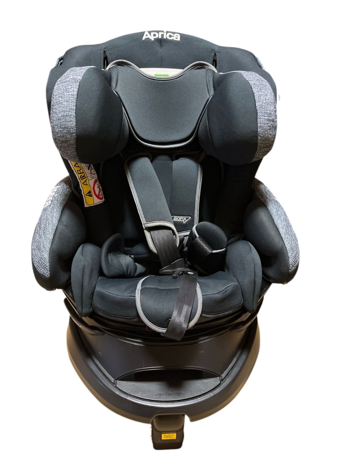 Aprica フラディア　グロウ　ISOFIX AC ブラックストーン チャイルドシート