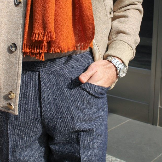 RING Ring jacket Napoli デニム スラックス 48 JACKET Napoli リング