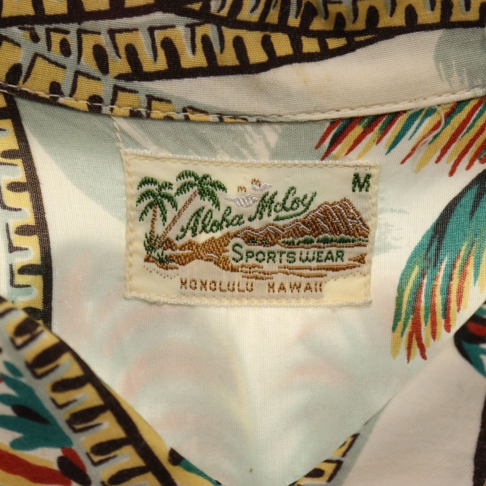 THE REAL McCOY'S (ザリアルマッコイ) Aloha McCoy S/S Rayon Hawaiian