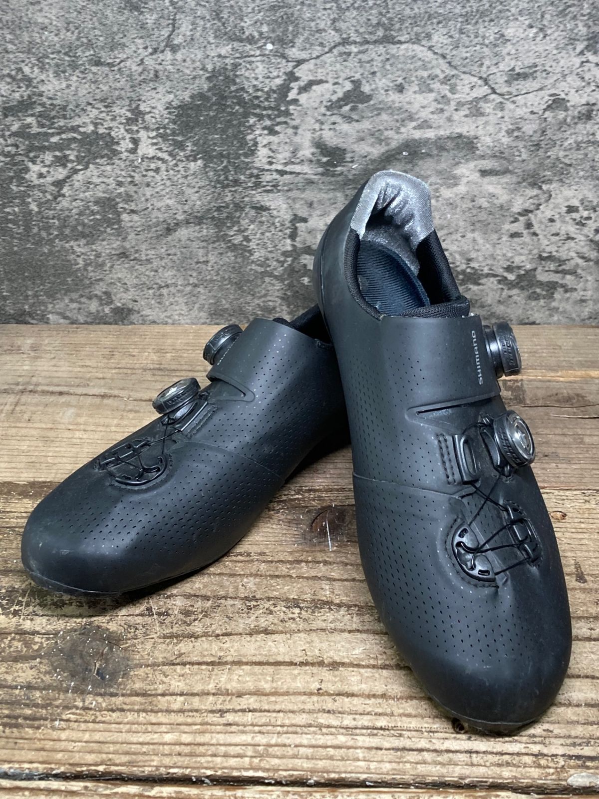 JJ789 シマノ SHIMANO S-PHYRE SHRC901M L01 E WIDE ビンディングシューズ 3穴 EU43