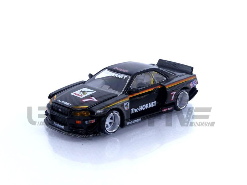 MINI GT 1/64 Nissan スカイライン GT-R R34 TAMIYA x KAIDO