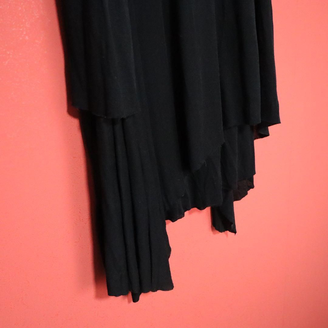 【素敵なデザイン❗️】90's I.S ISSEY MIYAKE ロングスカート モード】ISSEY MIYAKE ベルト 二重デザイン ロングスカート