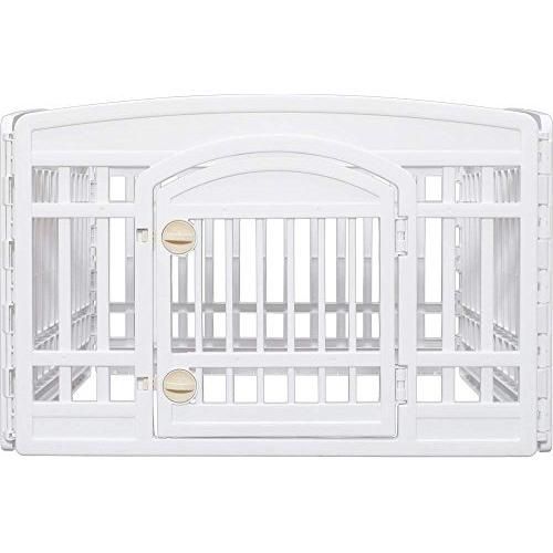 アイリスオーヤマ ペットサークル 折りたたみ ホワイト ベージュ 小型犬用 幅91.5×奥行91.5×高さ60cm WWW_GEBZETESISAT_COM_TR