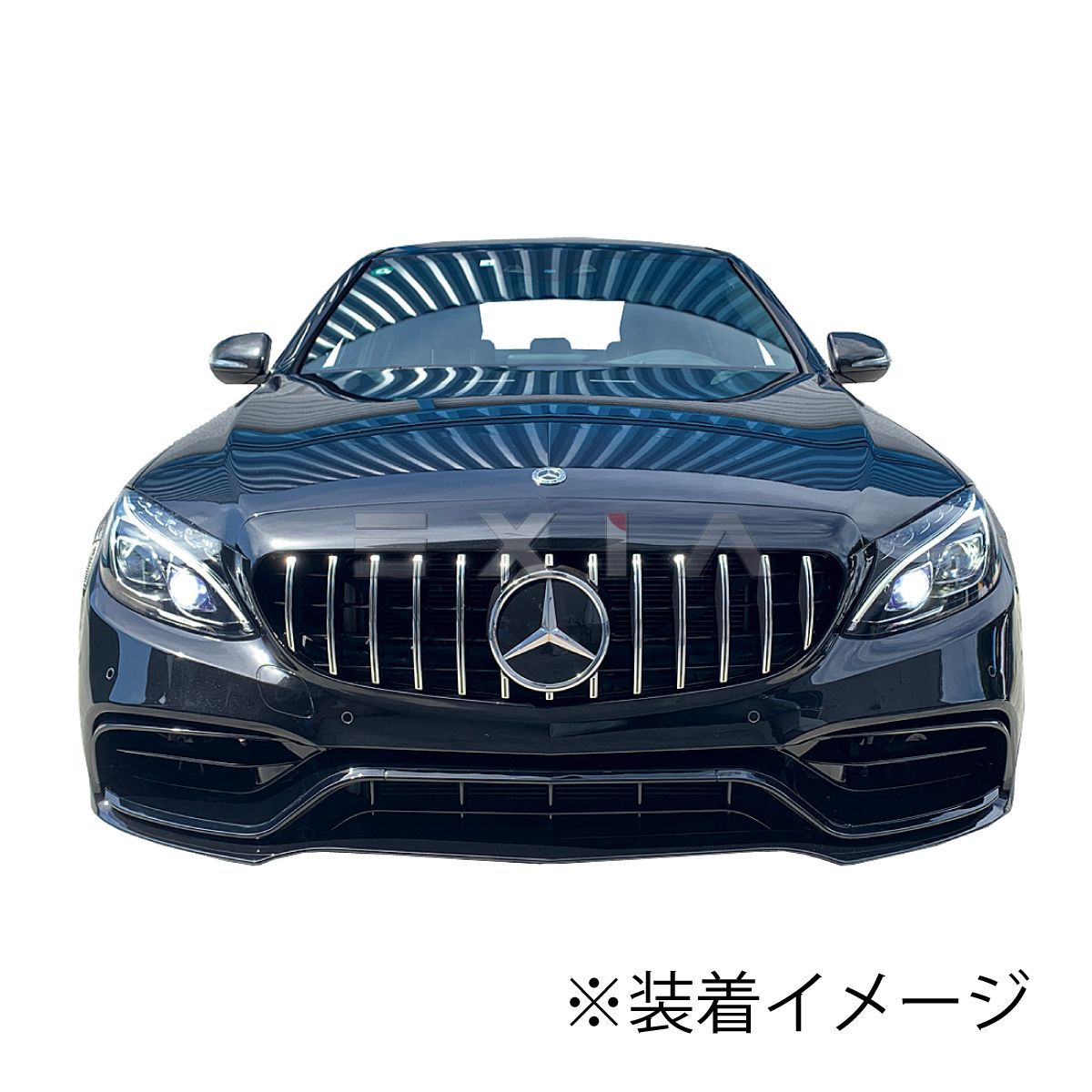 MercedesBenz メルセデスベンツ W205 Cクラス 後期C63タイプ AMGライン用 クーペ ボディキット 一式 エアロセット  フロントバンパー グリル カスタム - メルカリ