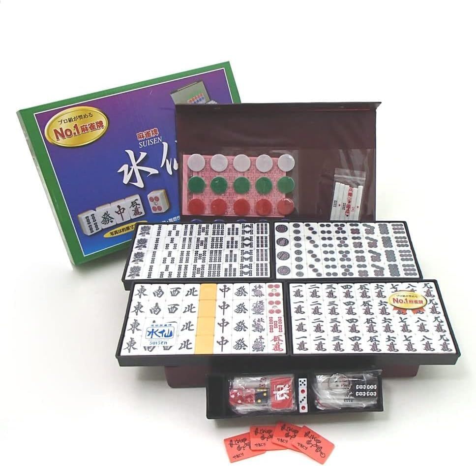 【開封済み・未使用品】 本田化成 NorthwaySports 麻雀牌 水仙 A0109 0426ML004 0120240417101652