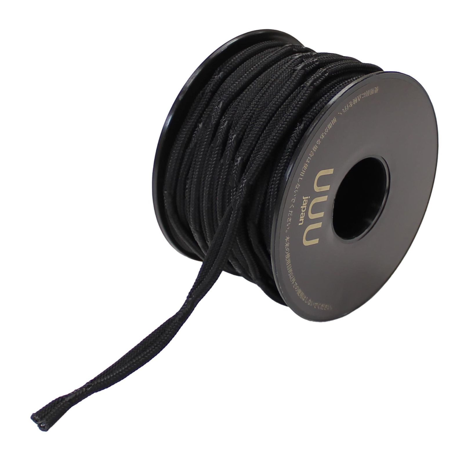 Color ブラック_Size 15m 三友産業 ハンギングガイロープ ブラック 15m UUU キャンプ 吊り下げ UUU-0229