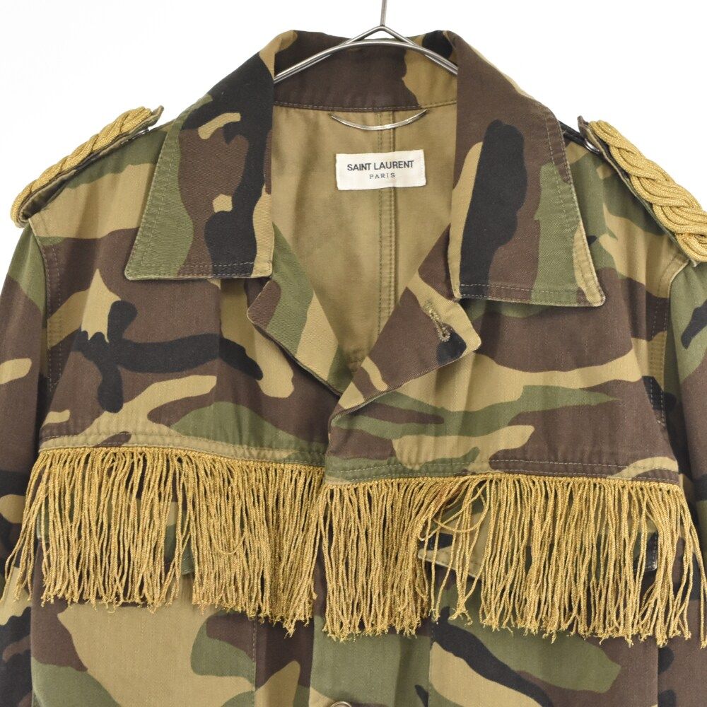 サンローランカモフラジャケット SAINT LAURENT（ミリタリージャケット）のフリマアイテム一覧