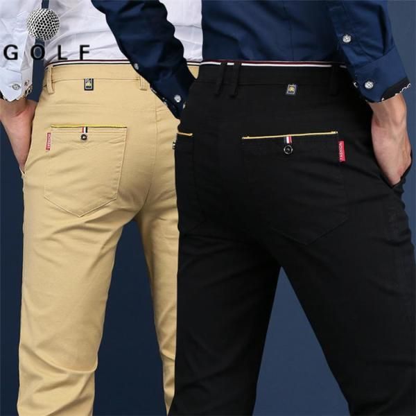 ゴルフウェア メンズ ロングパンツ ゴルフ 吸汗速乾 ストレッチ
