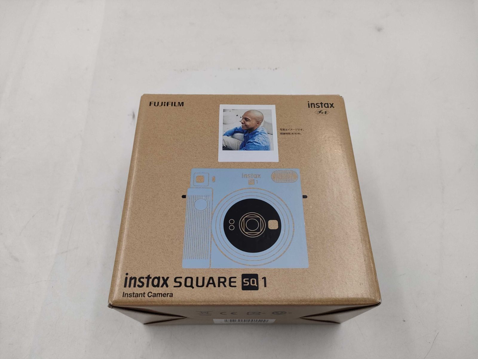 instax SQUARE SQ1 カメラ グレイシャーブルー