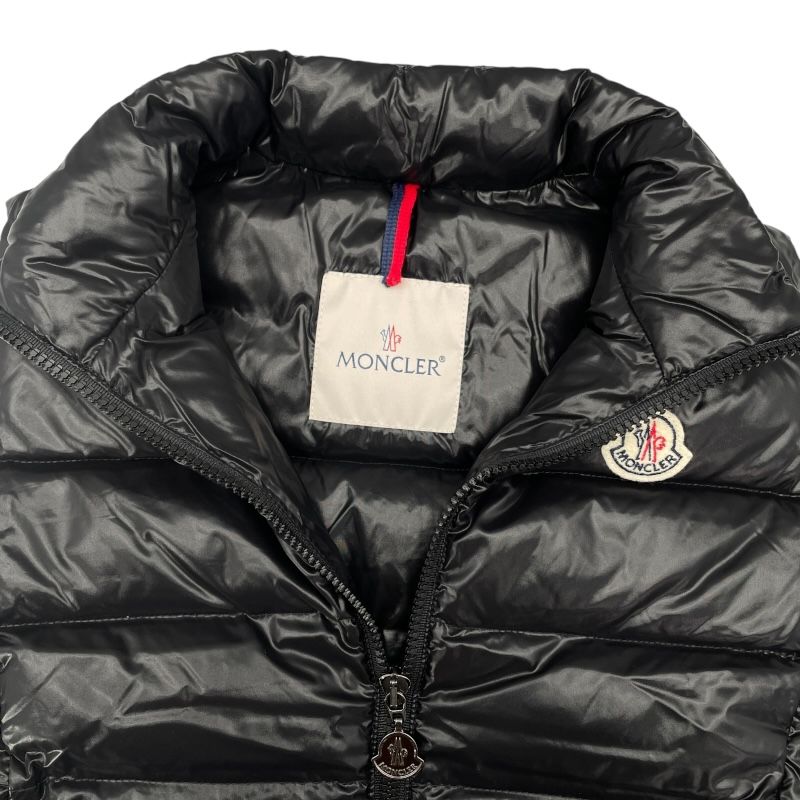 モンクレール MONCLER GHANY ダウンベスト ブラック ナイロン レディース ダウンベスト SIROKUMA-CORPORATION_COM