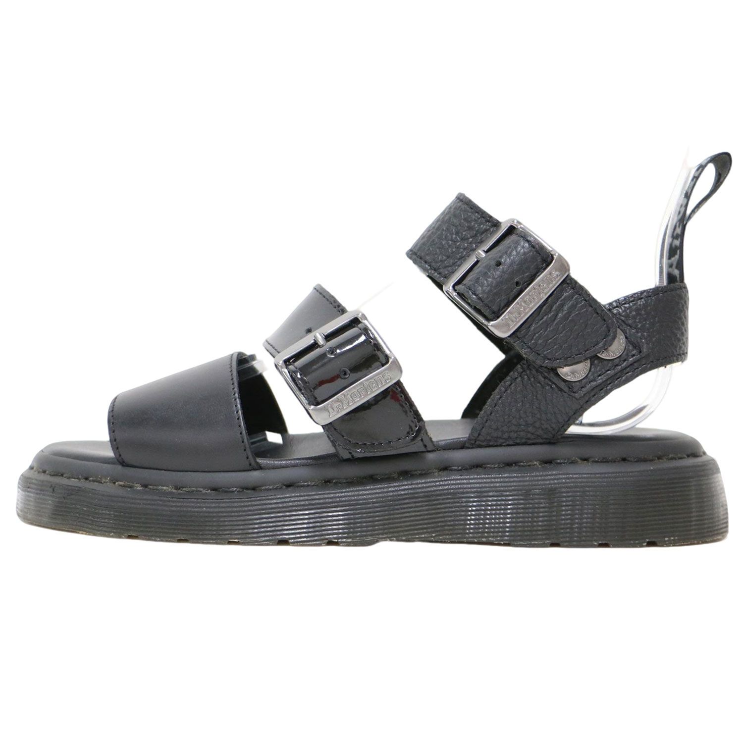 【美品】Dr.Martens サンダル GRYPHON Ray BEAMS Dr.Martens ドクターマーチン Ray BEAMS 別注 サンダル ブラック 黒