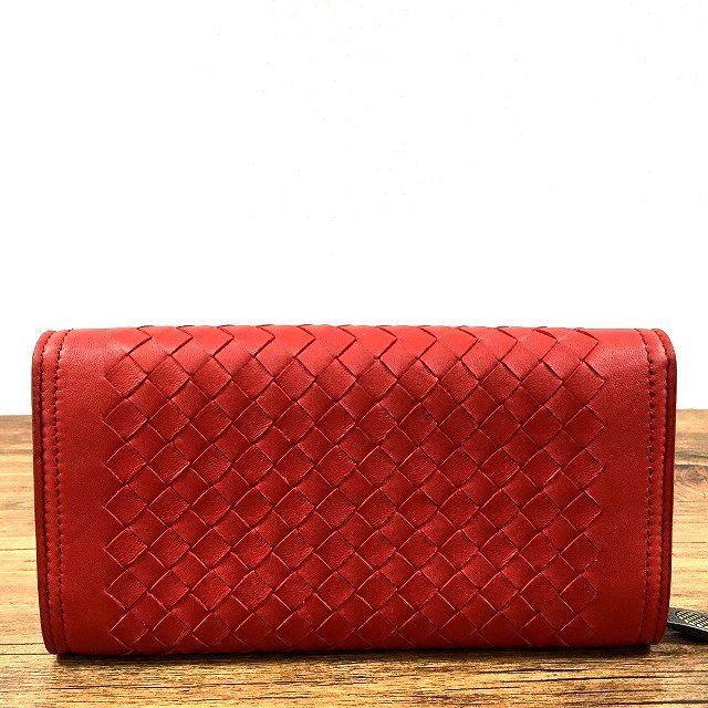 極美品✨ 最終お値引き BOTTEGA VENETA　長財布 BOTTEGA VENETA ボッテガヴェネタ 長財布 イントレチャート 革