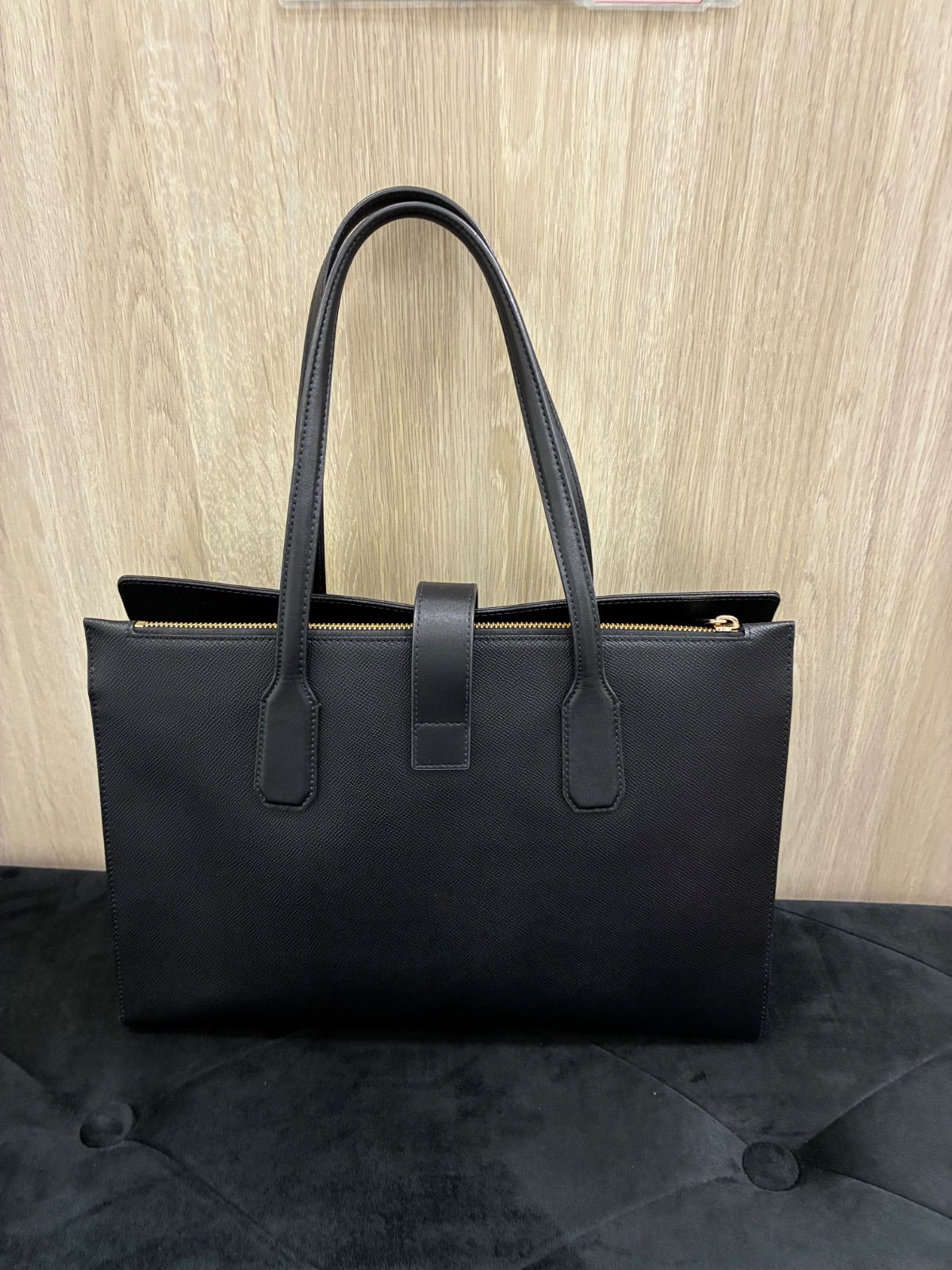 FURLA ビジネス トートバック 黒 - メルカリ