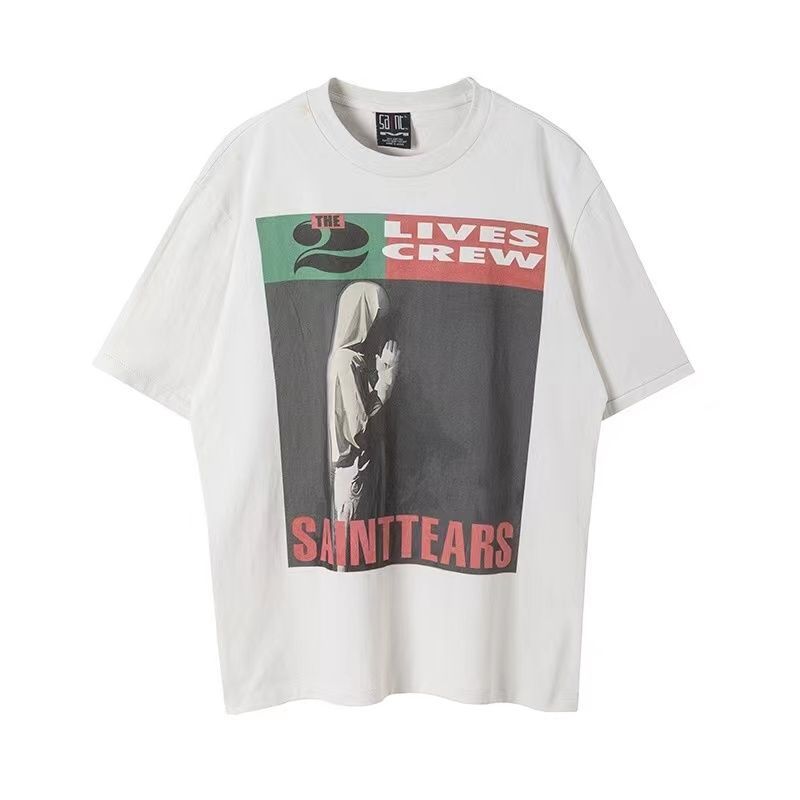 華やか☆Saint Mxxxxxx セントマイケル☆DTショートスリーブTシャツ半袖 ロゴユニセックス