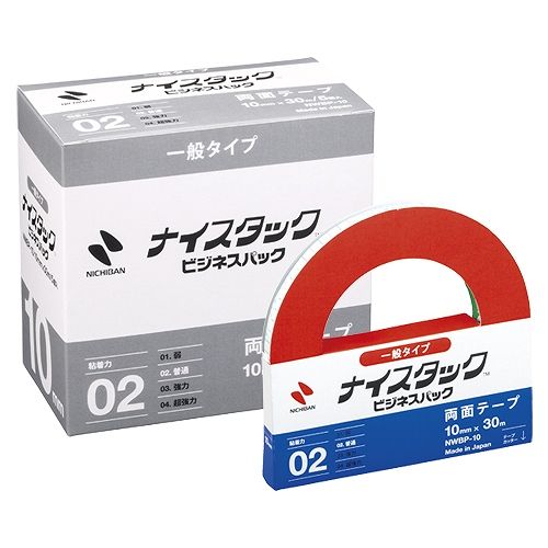 ニチバン(Nichiban) ナイスタック 10mm×30m ビジネスパック 入数：1箱(5個入) NWBP-10(71079)