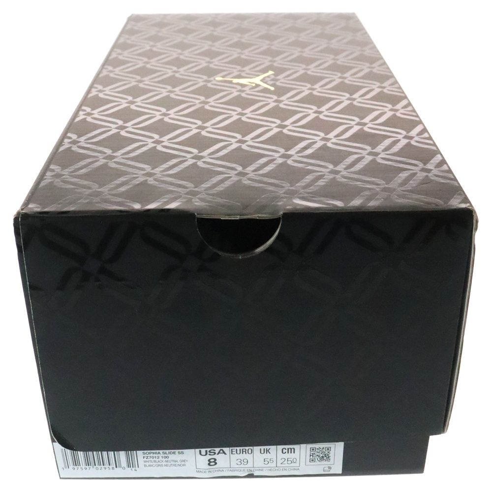  NIKE ナイキ WMNS JORDAN SOPHIA WHITE ウィメンズ ジョーダン ソフィア スライド サンダル レディース ホワイト US 8 25 cm FZ 7012-100 サンダル ミュール 靴