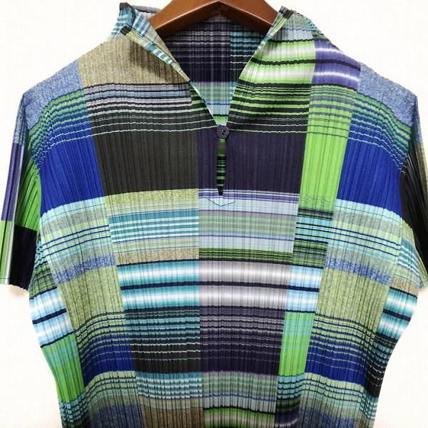PLEATS PLEASE トップス ３ 半袖 イッセイミヤケ PLEATS PLEASE ISSEY MIYAKE #spc プリーツプリーズ イッセイ ミヤケ