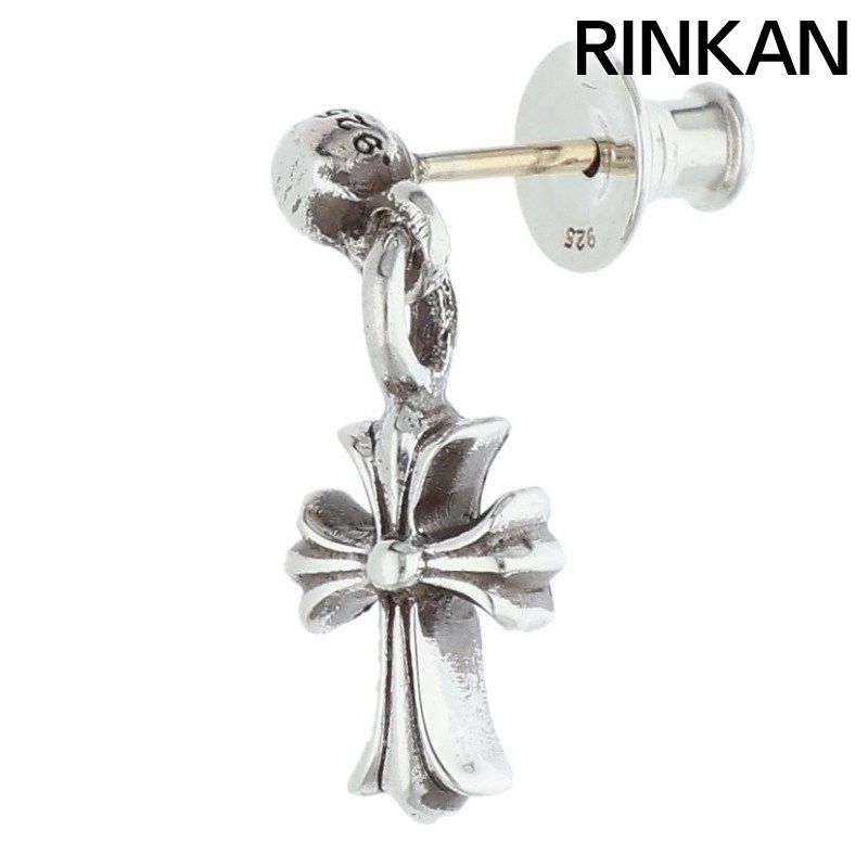 クロムハーツ DRP STCK CH CRS|スタックCHクロスドロップ シルバーピアス メンズ