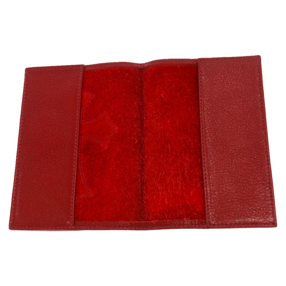 CHROME HEARTS クロムハーツ パスポートケース クロスパッチ レッド クロムハーツ パスポートケース RED CHROME HEARTS (クロムハーツ