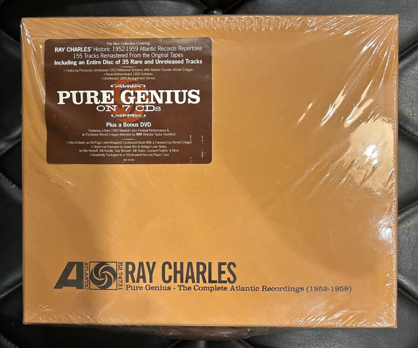 廃盤CDボックス】Ray Charles 「Pure Genius - The Complete Atlantic 