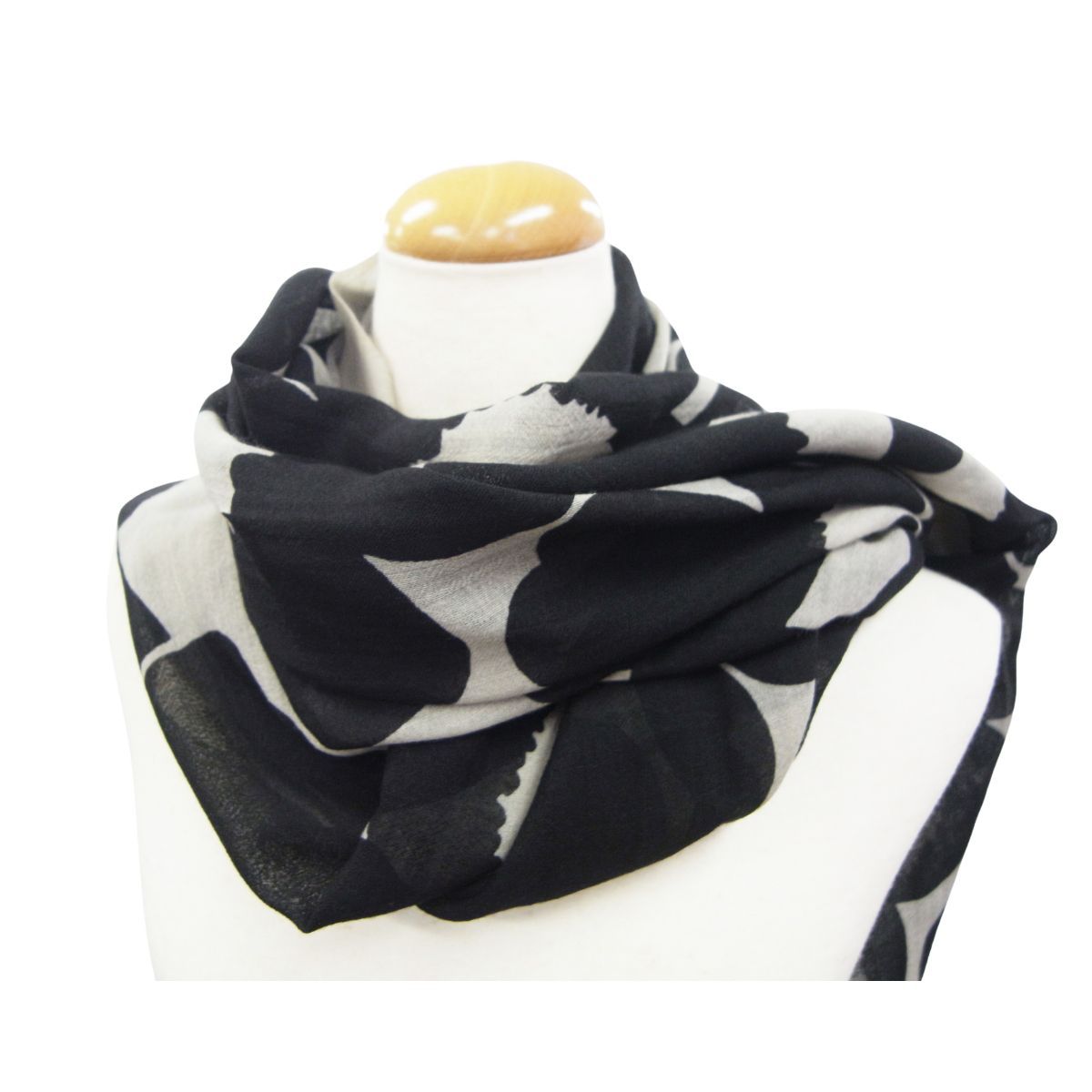 marimekko MARIMEKKO マリメッコ スカーフ ストール ウール