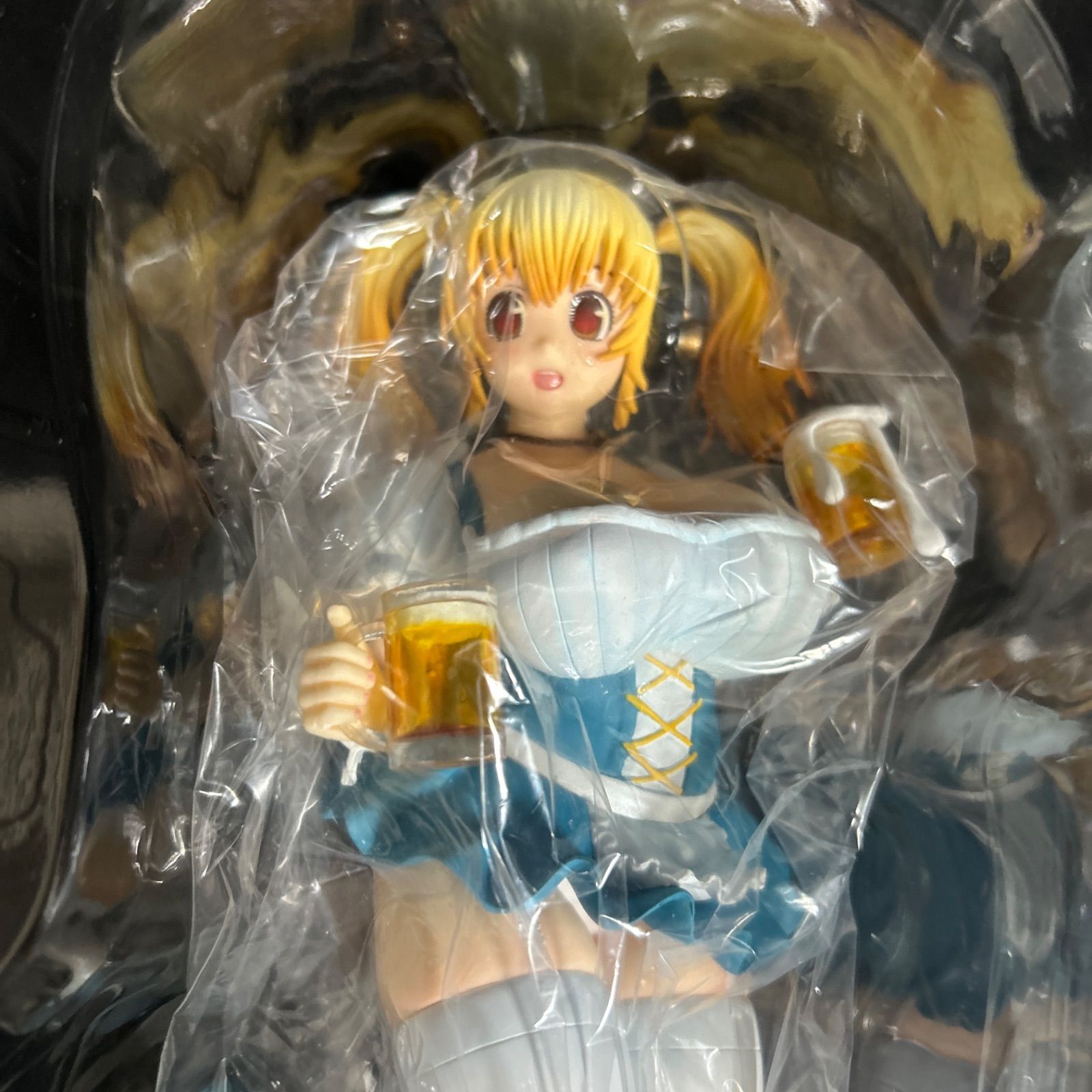 エイプラス すーぱーぽちゃ子 ビアガール 1/6 完成品 フィギュア 