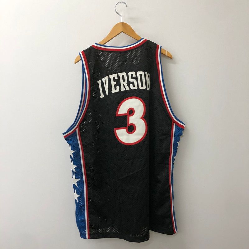 中古美品】NIKE ナイキ NBA 76ERS Allen Iverson REPLICA GAME