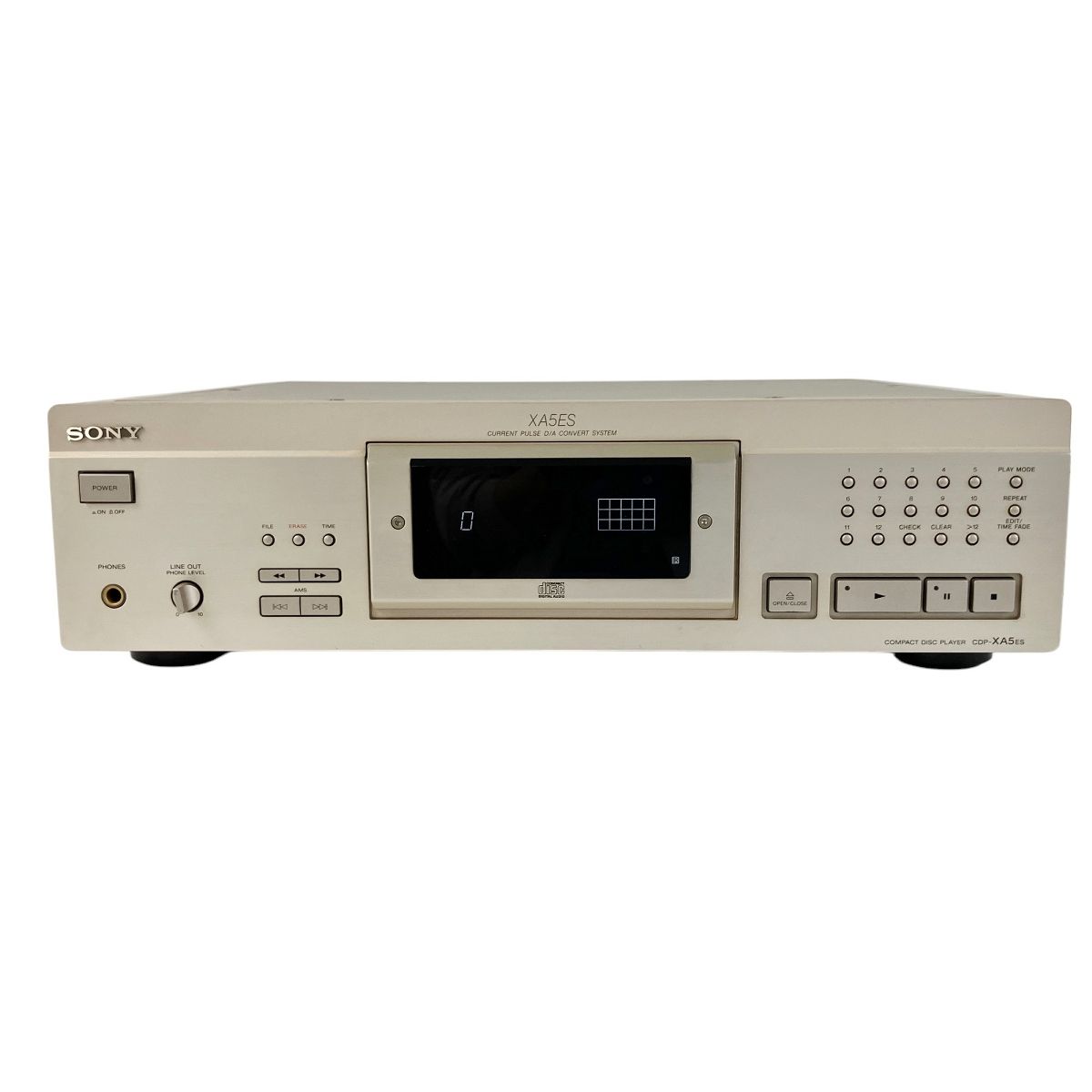 SONY CDP-XA5ES CDプレーヤー リモコン Y10032576