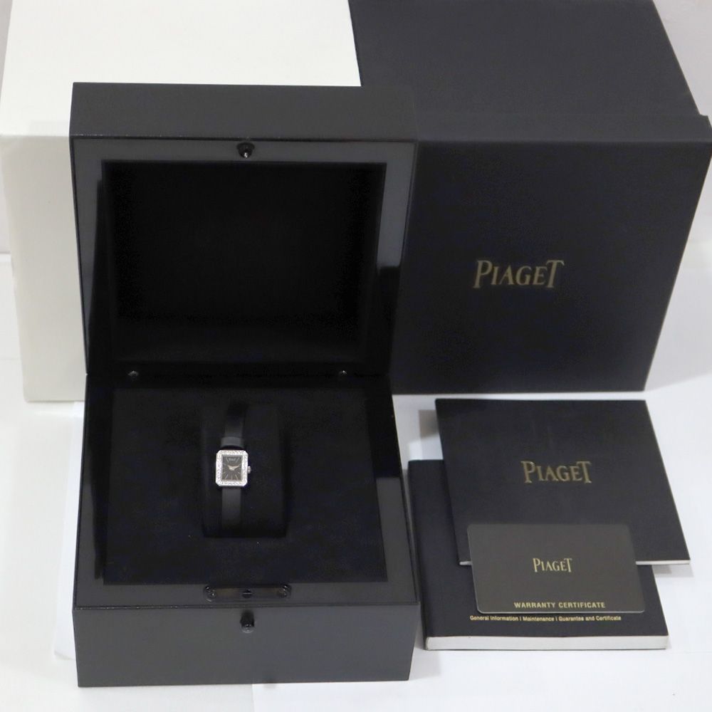 栄】ピアジェ ミニ プロトコール G0A34503 P10691ブラック K18WG