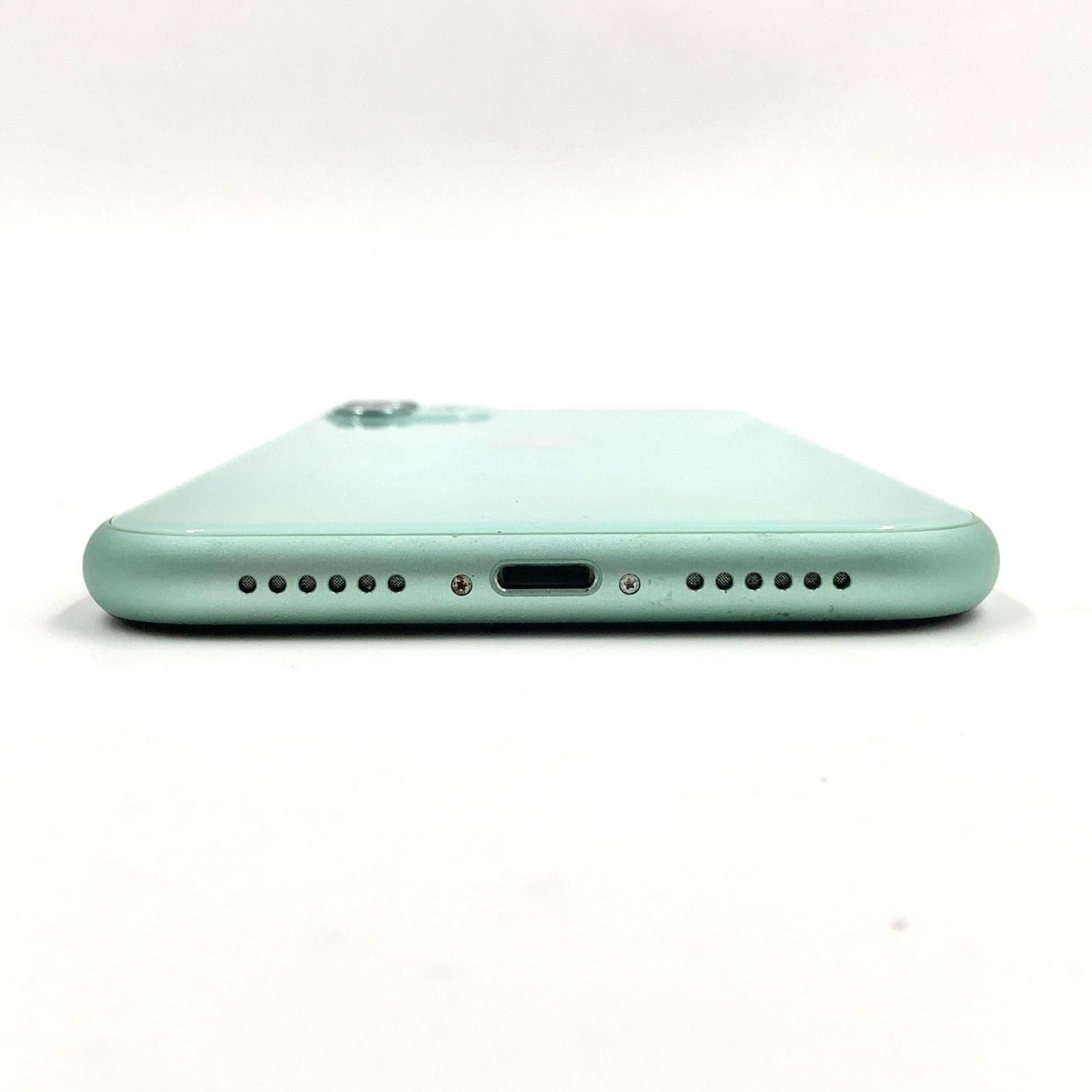 iPhone11 64GB グリーン 美品 iPhone11 64GB グリーン SIMフリー 電池