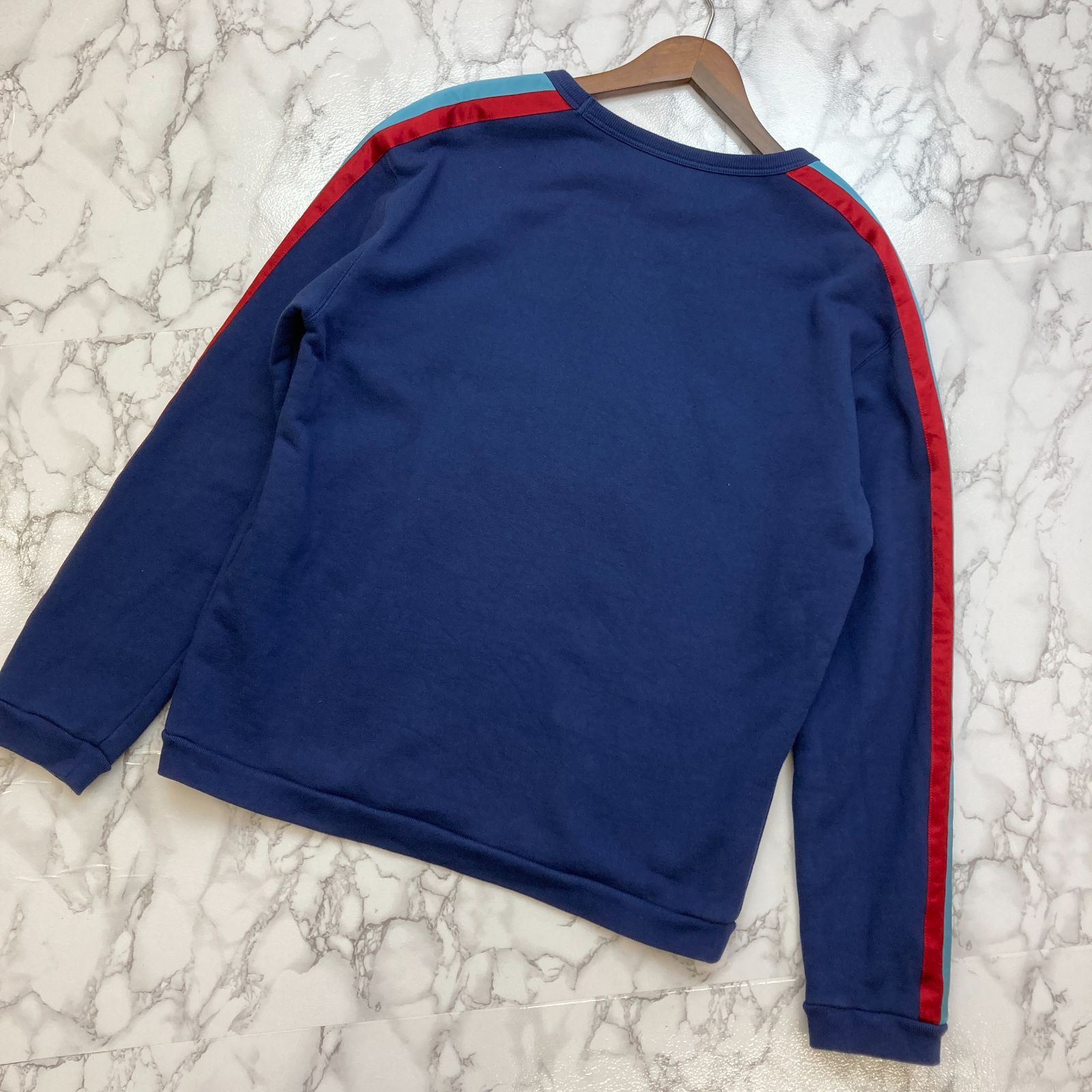 GUCCI スウェット　トレーナー　M GGスター　紺　星 GUCCI スウェットトレーナーM GGスター紺星