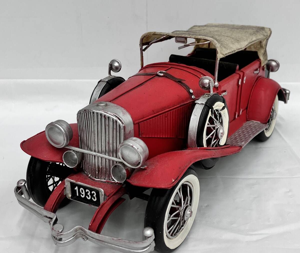ジャンク クラシックカー ブリキ レッドデューセンバーグ 1933 - メルカリ