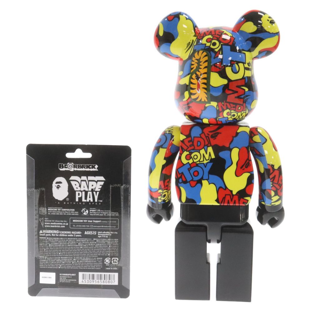 ベアブリック 400% アベイシングエイプ BAPE PLAY 3カラーセット A