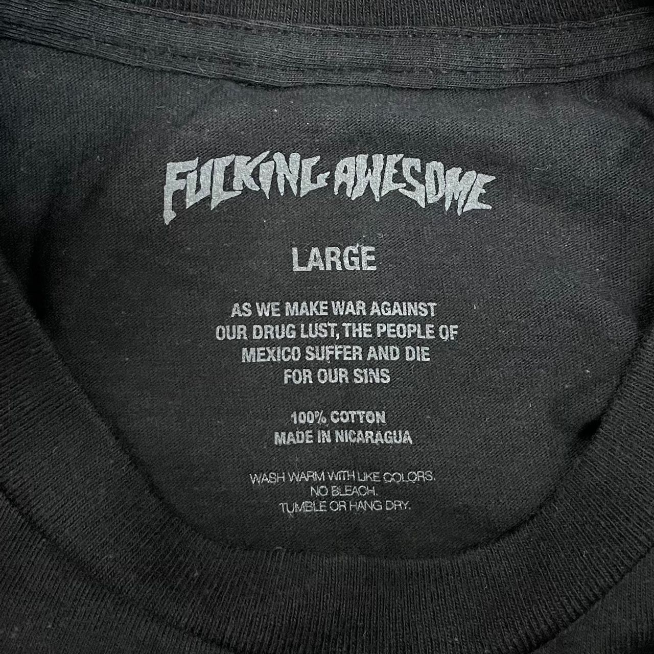 新品 Fucking Awesome 18SS Elijah Class Photo Tee イングリッシュ