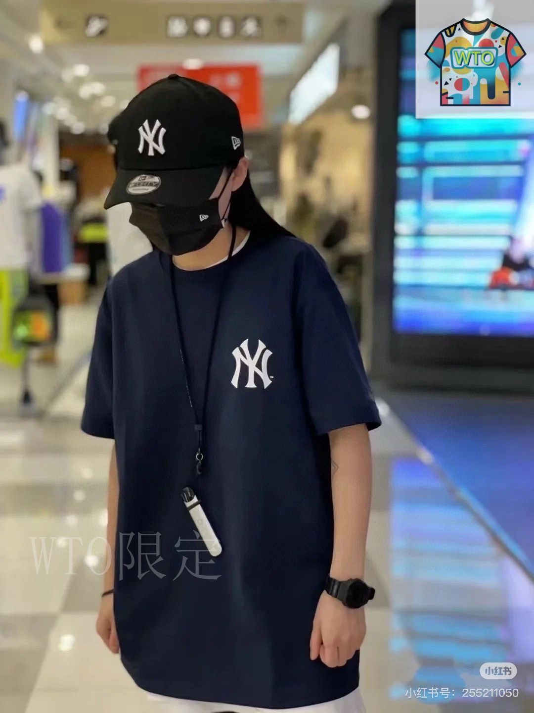 【今日特価】Mlb-La 韓国直営店限定 ヤンキーズハンバーガーカップル T