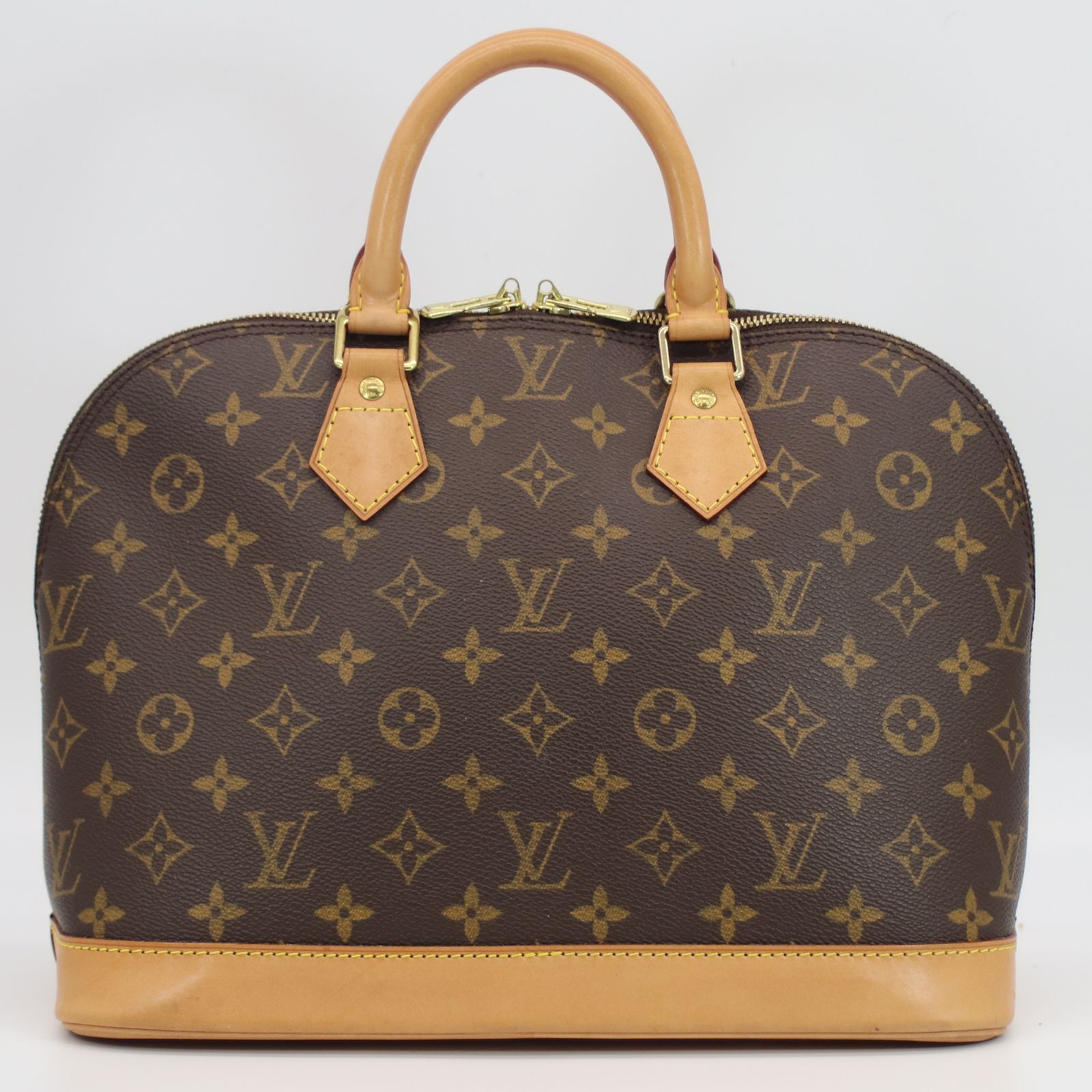 美品】 LOUIS VUITTON ルイ・ヴィトン モノグラム アルマPM ブラウン