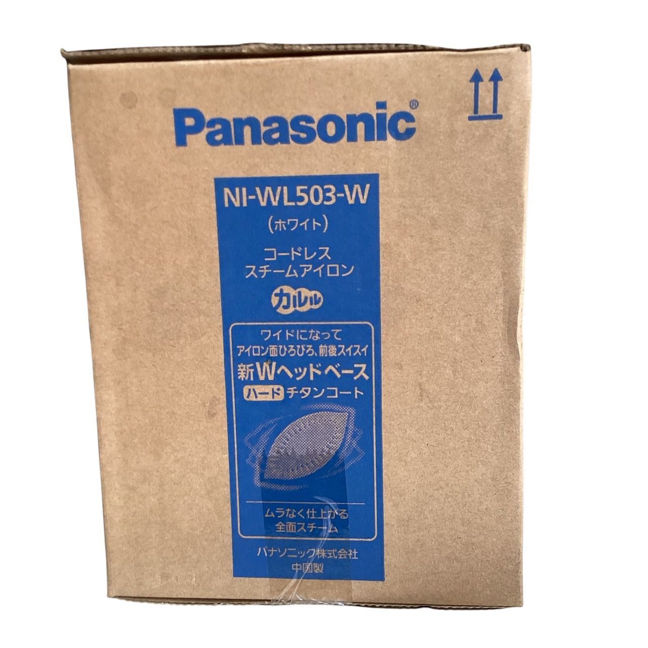 【新品未使用】Panasonic CaRuRu コードレススチームアイロン Amazon | パナソニック(Panasonic) 【2023最新型 コードレス