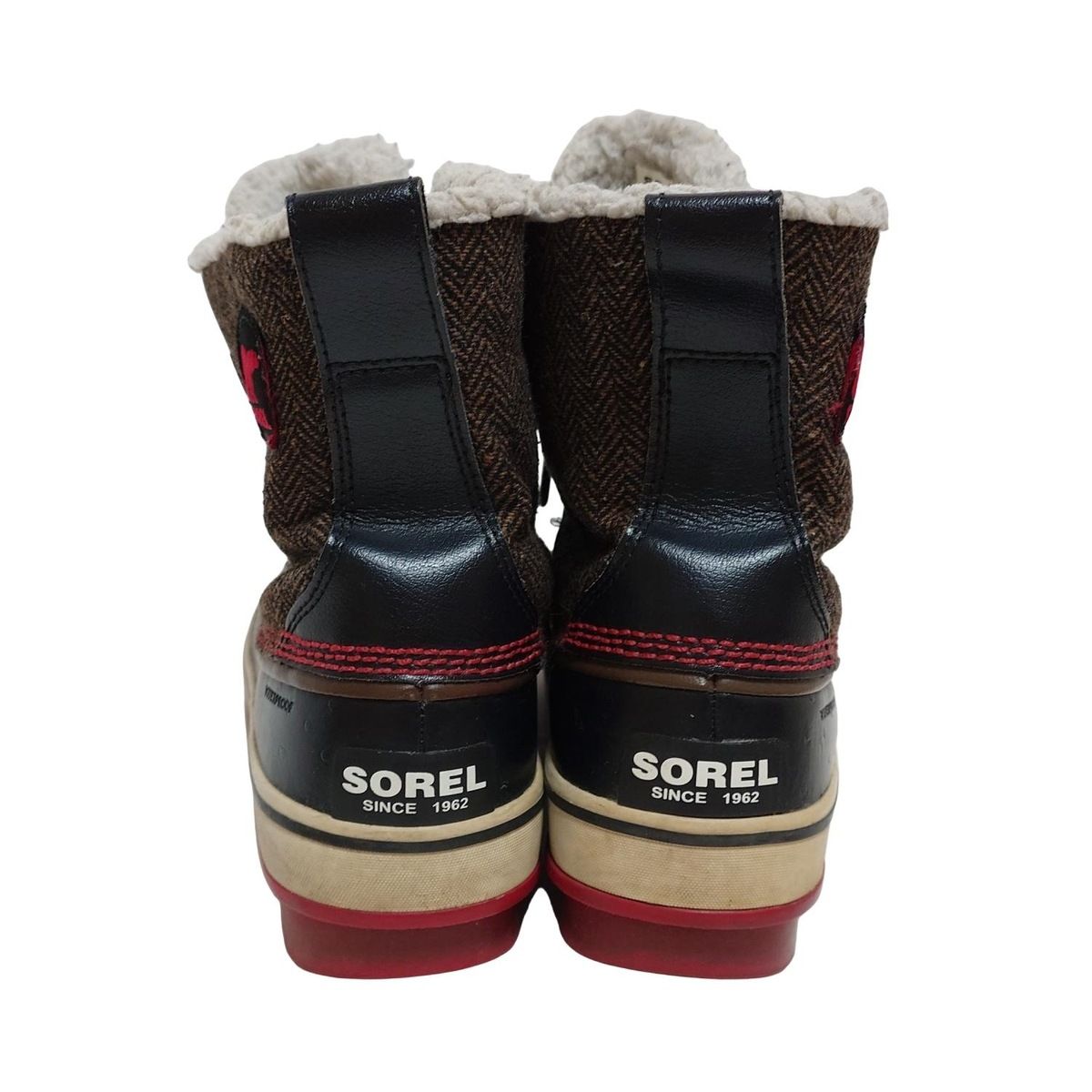 SOREL(ソレル) ショートブーツ 24 レディース - 黒×ブラウン