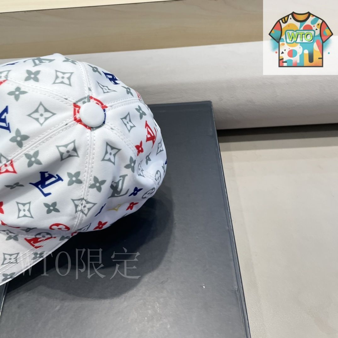 Louis Vuitton ベースボールキャップ アイボリー/ピンク 今日特価】Louis Vuitton 新作 ベースボールキャップ-3 - メルカリ