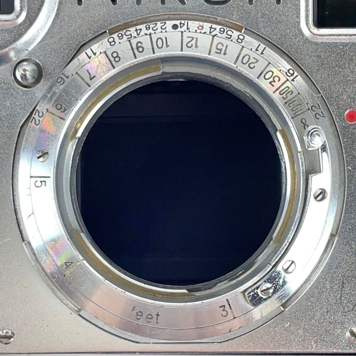 ニコン Nikon S2 + NIKKOR H.C 5cm F2 E.Pマーク付 フィルム レンジ 