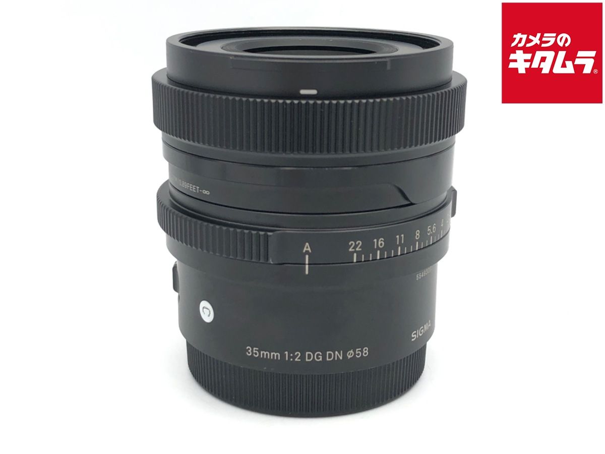 【新品未使用】35mm F2 DG DN Sony E-mount シグマ 35mm F2 DG DN [ソニーE用] 価格比較 - 価格.com