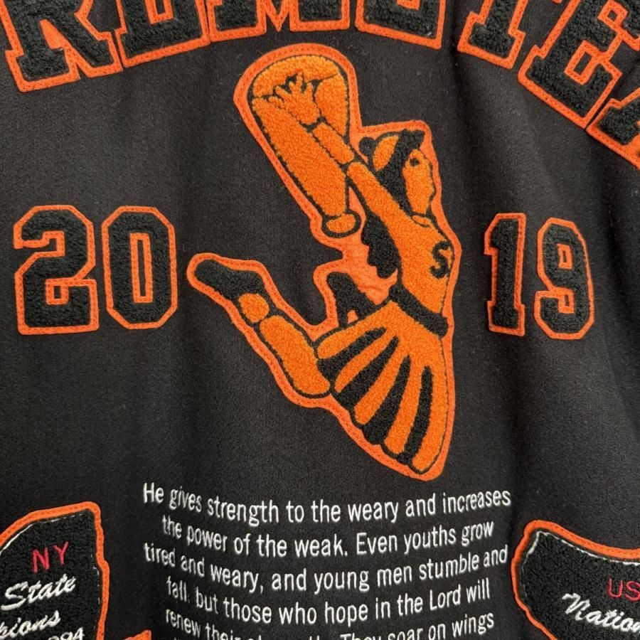 サイズ【S】シュプリーム Supreme 19AW／ Team Varsity Jacket