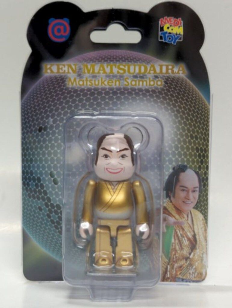 MEDICOM TOY BE@RBRICK 100% KEN MATSUDAIRA MATSUKEN SAMBA