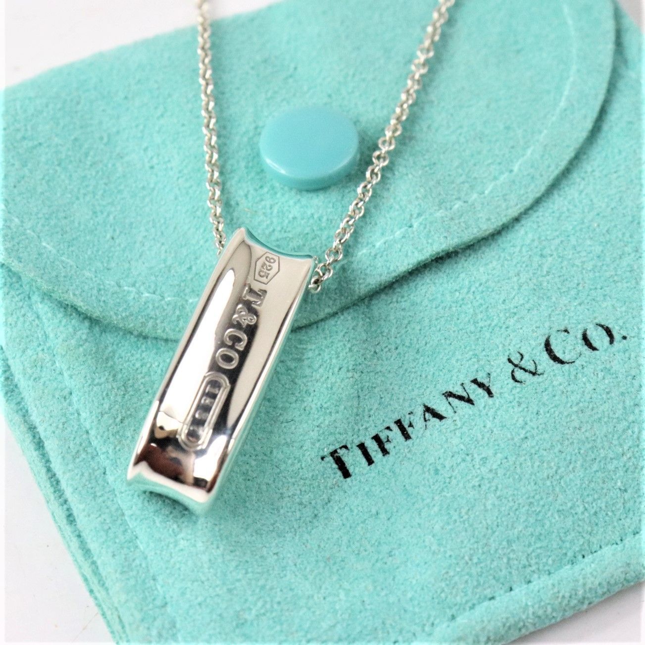 Tiffany＆Co. 1837 オーバル ループ フープ ネックレス-