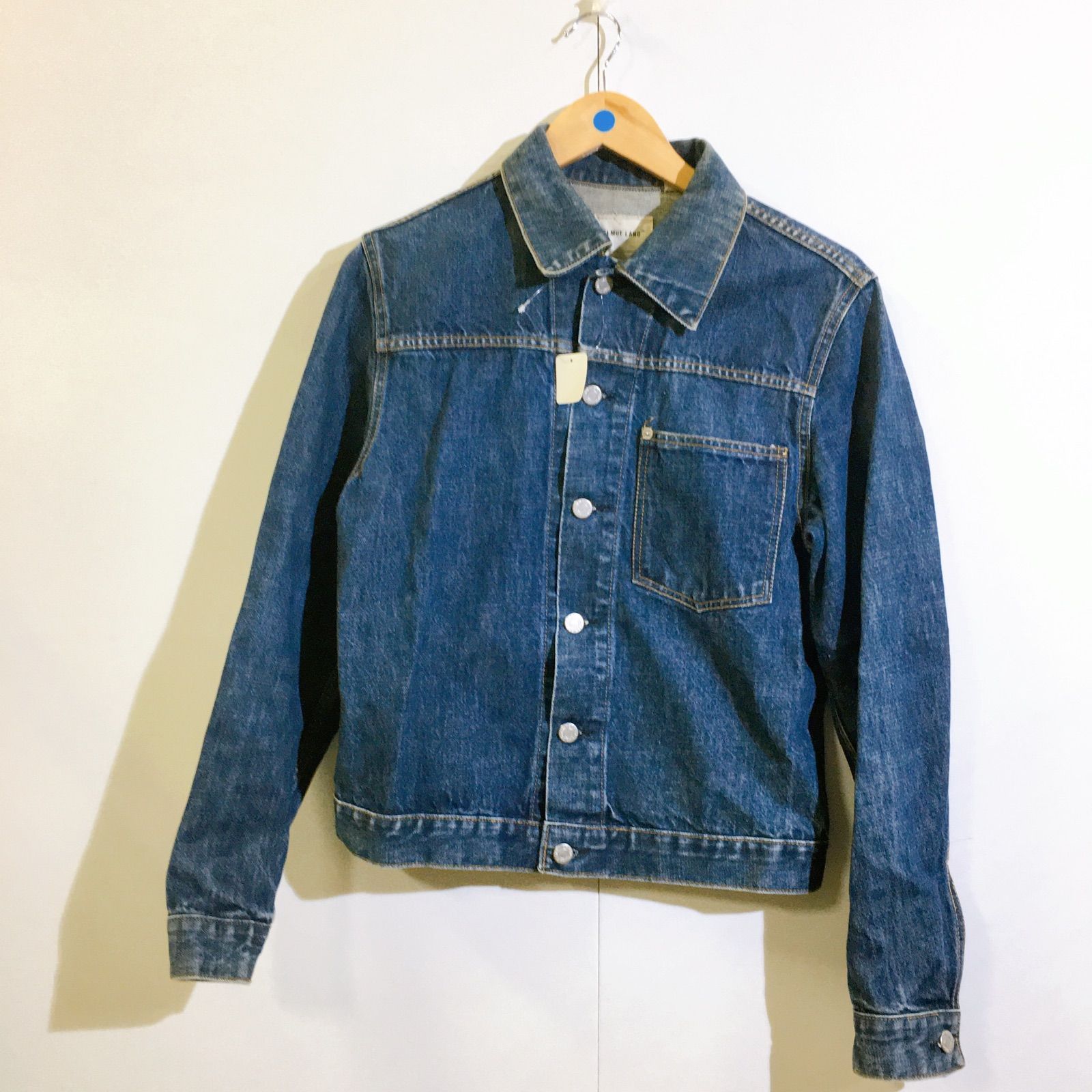Gジャン　HELMUT LANG レディース HELMUT LANG ヘルムートラング デニムジャケット レディース 44
