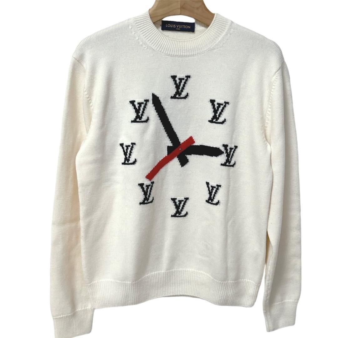 ルイヴィトン21SS クロックインタルシアプルオーバー BTSジミン着